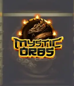 ELK Studios' Mystic Orbs slot displayed with its magical orbs and ancient temple background. The image highlights the game's magical aesthetic and the detailed, vibrant design, making it an enticing choice for players. Each orb and symbol is meticulously crafted, enhancing the overall mystical experience.