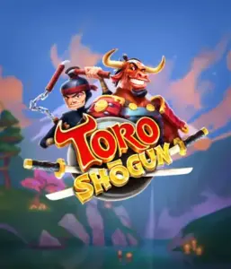 Explore the vibrant world of the Toro Shogun game by ELK Studios, showcasing a fearless samurai and a playful red bull teaming up on an adventure. This image depicts the fusion of fantasy with traditional Japanese elements, set against a serene forest backdrop. Perfect for players who love innovative themes, delivering a captivating escape.